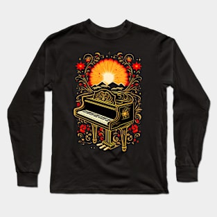 Piano Player Long Sleeve T-Shirt